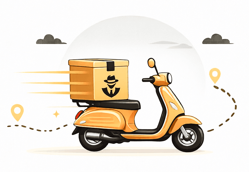 The Don Delivery scooter