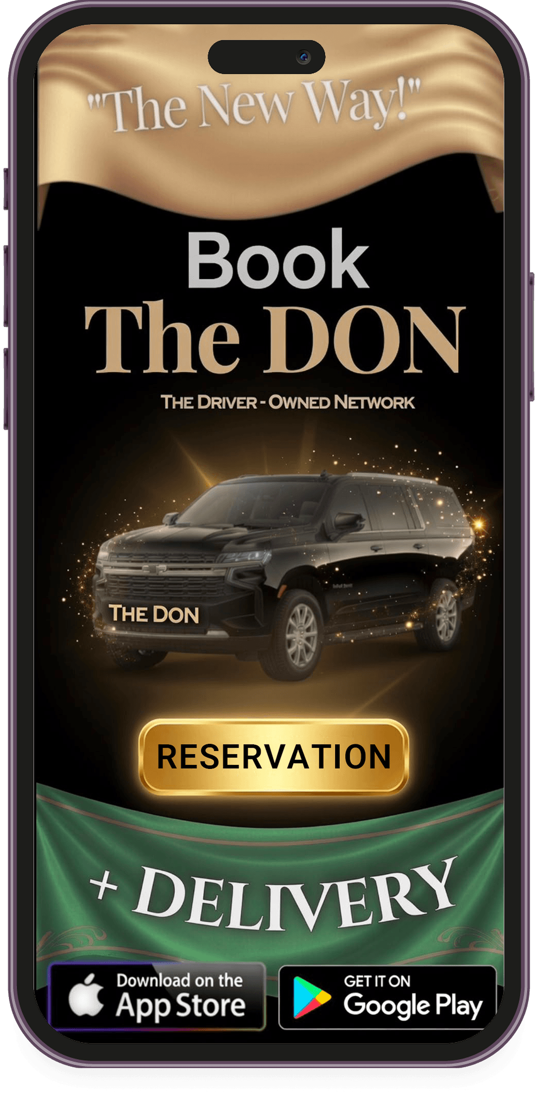 The Don app — splash screen